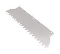 Yinhing Tile Trowel Large Size Stainless Steel Multifunctional Squared Notch Tile and Flooring Trowel 400mm / 16In for Professional Contractors and Enthusiasts for Various Tiling Proje (400mm)