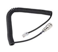 Yinhing to RJ 45 Modular Microphone Adapter Compatible With FT 450D FT 897D 991 891 Transmission Design for Ham Radio Enthusiasts And Professionals