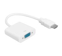 Yinhing to VGA Adapter Converter Cable for Computer Laptop Projector High Performance Image Quality Compatible with HDTV 6ft (White)