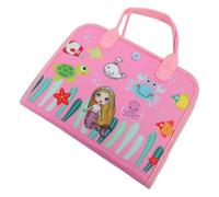 Yinhing Toddler Activity Board for Developing Fine Motor Skills Engaging Educational Sensory Board for Preschool Learning Ideal Learning Toy for Boys and Girls Vibrant Blue Design To Creat (Roseate)