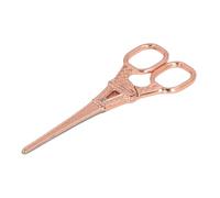 Yinhing Tower Kitchen Scissors Tow Tower Sewing Shears Bronze 7 Embroidery Scissors for DIY Crafting Art Projects Antique Design for Use (Rose Gold)