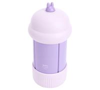 Yinhing Travel Container Set Travel Toiletry Bottles 4 in 1 Multipurpose Leakage Proof Portable Refillable 60ml Purple Carrying Case with 4 Containers for Shampoo Conditioner Lotion