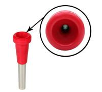 Yinhing Trumpet Mouthpiece, Airwaav Mouthpiece With a Focus on Sound Quality, It Provides Sensitive and Clear Audio Output 7C Trumpet Cornet for Both Beginner and (Red)