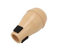 Yinhing Trumpet - Practical Lightweight Compact for Musicians Music Enthusiasts and Brass Instrument Lovers - for Practice and Performance Enhancing Sound Quality and Control. (Wood Color)