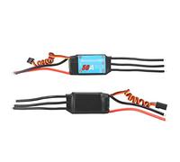 Yinhing Two Way Brushless ESC Electronic Speed Controller for RC Cars Ships and Underwater Propellers High Efficiency 20A Advanced Design for Your RC Adventures (50A)