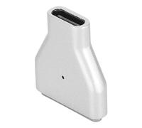 Yinhing Type C to Magnetic Adapter 140W PD Fast Charging With LED Indica Tor Zinc Alloy USB C to Magnetic Connec Tor for OS X Lap Tops for Side Bend Usage And Enhanced Durability (Right Angle)