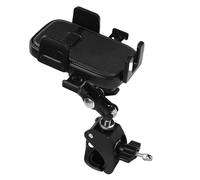 Yinhing Universal Adjustable Phone Mount Phone Holder with 360 Ball Joint Metal Arm for Cart Stroller Treadmill Handlebar