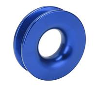 Yinhing UTV Winch Recovery 41000lbs Breaking Strength Snatch Recovery for 7/16in /2in Soft Shackle Compatible with 3/16in /4in 3/8in Ropes Design (Blue)