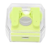 Yinhing Voice Translator Earbuds K30 Model Real Time Translation for 144 Languages Battery Life with Power Display Binaural Fingerprint Control Ideal for Travelers and Multilingual (Green)