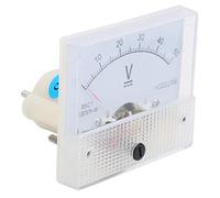 Yinhing Voltmeter, 85C1 DC 0~50V Voltage Meter Voltmeter Digital With Clear Visibility for Vertical Installation