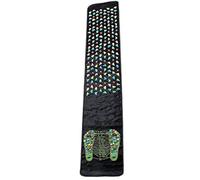 Yinhing Walk Stone Foot Mat - Easy to Store Foldable Cushion for Relaxation 170x35cm/66.9x13.8in - Ideal for Home Office and Travel Comfort