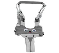 Yinhing Walking Harness with Cute Car Toon Design Handheld Toddler Walk Learning Assistant Belt for 8 24 Month Old Infants Comfortable and Safe Walking Aid (Cady Grey-Puppy)