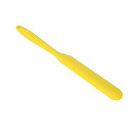 Yinhing Wax Spatula Melting Wax Applicator for Hair Removal Multifunctional Silicone Scraper Tool Bean Spatula for Home Waxing A Must Have for Skin Treatments (Yellow)