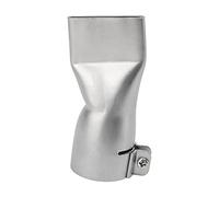 Yinhing Weld Nozzle for Hot Plastic High Strength Stainless Steel Welding Accessory for PVC ABS and Polyethylene 32mm Inner Diameter for Efficient Bonding and Repair (Big Triangular Flat Mouth)