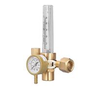 Yinhing Welding Gas Regulator, MIG Gas Regulator CO2 MIG Welding Machine Accessories 0-3500psi 0-25LPM Cart for Argon Arc
