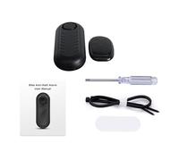 Yinhing Wireless Bike Alarm with Remote Control 110dB Loud Anti Theft Vibration Sensor Alarm System for Electric Bike Motorcycle Scooter Garage Door Home Security Accessories