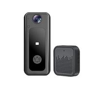 Yinhing Wireless Video Doorbell WiFi Doorbell Camera with 125° Wide Angle HD Video 2 Way Talk Voice Changer Clear Night Vision Built in 1000mAh Battery