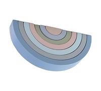 Yinhing Wooden Blocks Puzzles Large Arch Shape Colorful Educational Stacking Toy for Toddlers for Early Development And Imaginative Play Safe And Design for Endless Fun (One Size)