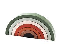 Yinhing Wooden Blocks Puzzles Large Arch Shape Colorful Educational Stacking Toy for Toddlers for Early Development And Imaginative Play Safe And Design for Endless Fun (One Size)