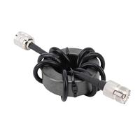 Yinhing ZP614 EM43 Shortwave Choke Magnetic Ring 1.8 to 30MHz HF Band Coverage 1:1 Current Balun Common Mode Suppression 150W PEP with M Male Female Connector for Communication RF