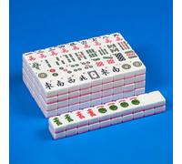 YINIUREN Travel Mahjong Set 24MM American Mahjong Set 166-Piece Mahjong Tile Set Pink American Mahjong Tile Set