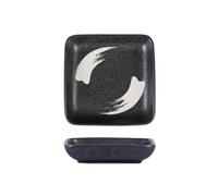 Yinj9562fg Appetizer Square Ceramic Sushi Plate Shallow Sauce Dish Pretty Tablware Kitchen Accessories for Condiments