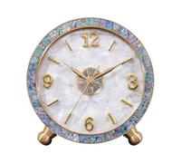 Yinj9562fg Mantel Clocks Brass Desktop Clock Home Living Room Light Luxury Placed Ornaments Mute Fashion Desk Clock Mantlepiece Clock