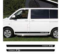 yinjianping 2Pcs Car Side Skirt Decal Stickers for VW Transporter Camper T5,2 Pcs Car Door Side Stripe Skirt Sticker Vinyl Decal,Car Body Vinyl Door Skirt,car side skirt stickers