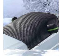 yinjieEUR Car snow cover for VW Scirocco 1974-2017 A1 A2 A3 A4,Car Front Windshield Snow Cover,Snow Cover Sunshade Protection Car Cover,Frost Ice Snow Protector for Winter,A-Black