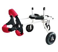 yinjieEUR Dog Wheelchair, Dog Rear Leg Wheelchair, For Back Legs, for Back Legs Disability, Paralysis, Injury, Hindlimb Weakness Pet(XS)