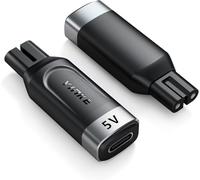 Yinke 5V USB-C Shaver Adapter for OneBlade QP2834/QP4530/MG5910 Series, Multigroom Trimmer Type-C Charger Converter (1 PC, Cable Not Included)