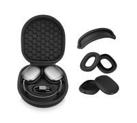 Yinke Smart Case for AirPods Max Headphones - Supports Sleep Mode, with Silicone Earpad Cover and Headband Cover - Anti-Scratch Accessories, Hard Organizer Portable Carry Travel