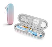 YINKE Travel Case for Oral B/io 7 8 9 /Oral-B Pro Smartseries/Philips Sonicare ProtectiveClean Electric Toothbrush, Hard EVA Case Protective Cover Storage Bag (gradient)
