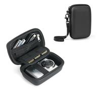 YINKECASE Camera Case Fit for Digital Camera KODAK PIXPRO FZ45-BK/FZ55, CAMKORY DC403, STUOGYUM DC402-AF, Travel Compact Case with 3 SD Card Slots & Mesh Pocket for Accessories, Black