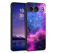YINLAI for OnePlus Nord 4 Case Glow in The Dark Slim Fit Shockproof Protective Hybrid Hard PC Soft TPU Bumper Phone Cover for OnePlus Nord 4 5G 6.74", Blue Nebula