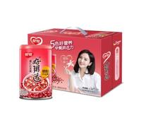 Yinlu Good Porridge Job's Tears & Red Bean Congee, Instant Canned Mixed Grain Porridge with Over 6g Plant Protein Per Can, 280g, 12 Cans