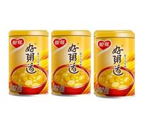 Yinlu Mixed Congee Convenient and Flavorful Instant Rice Porridge 280g - Lotus Seed & Corn (Pack of 3)