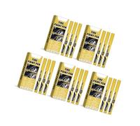 YiNLuax 15Pcs Yellow Tire Paint Pen Water Resistant Tire Marker Pen Yellow Paint Pen Quick Drying for Car Tires Scratch