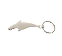 YiNLuax 2Pcs Fish Shaped Keychain Bottle Opener Multifunctional Metal Bottle Opener Keyring for Women Men Christmas