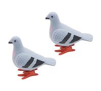 YiNLuax 2Pcs/set Baby Prechool Learning Kid Lovely Pigeon-shape Design Wind-up Toy Dove-shaped Birthday Holiday Toy For Kids