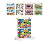 YiNLuax 32 Educational Cards to Improve Observation for Children Training Attention Building Find the Difference Cards Observation Skill Development