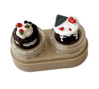 YiNLuax Cartoon Cupcake Lenses Kits with Wearing Tools Drawer Lens Holder for Busy Lifestyles and Fast Lens Changes Lens Container