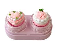 YiNLuax Cartoon Cupcake Lenses Kits with Wearing Tools Drawer Lens Holder for Busy Lifestyles and Fast Lens Changes Lens Container
