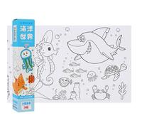 YiNLuax Drawing Paper Roll Kids Graffiti Scroll Inspire Creativity Kids' Coloring Roll Children's Art Supplies Large Size Children's Drawing Paper Roll