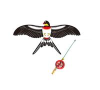 YiNLuax Dynamic Kites 3D Fishing Rod Line Easy Flying Toy Frameless Popular Beach Activity Parent-Kids Favor Fishing Rod Dynamic Wing Kites for Kids