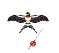 YiNLuax Dynamic Kites 3D Fishing Rod Line Easy Flying Toy Frameless Popular Beach Activity Parent-Kids Favor Fishing Rod Dynamic Wing Kites for Kids