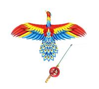 YiNLuax Dynamic Kites 3D Fishing Rod Line Easy Flying Toy Frameless Popular Beach Activity Parent-Kids Favor Fishing Rod Dynamic Wing Kites for Kids