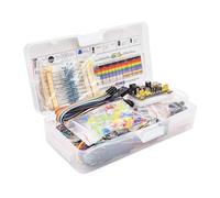 YiNLuax Electronic Starter Kit Comprehensive Electronics Package 830 Hole Breadboard Learn with Tutorial and Components Green LED