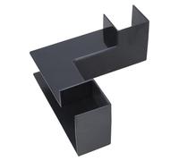 YiNLuax Flat Aquarium Corner Underground View Cave Negatives Pressure Fish Tanks for Creature Comfortable Shrimp Tanks Ornaments