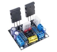 YiNLuax Low Distortion Single Channel Power Amplifier Board 100W Power 2SC5200+2SA1943 for Home and HiFi Sound Entertainment Small PC Amplifier
